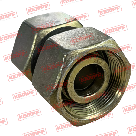 92727 Kempf Doppelverbinder, gerade  400 bar